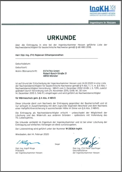 Urkunde-Waermeschutz-Ingenieurkammer-Hessen-Sithamparanathan-mit-rand