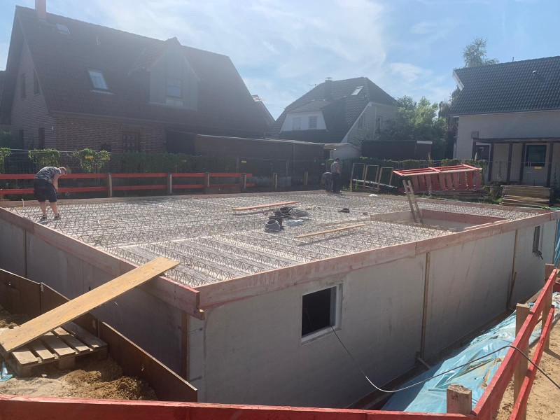 Neubau von 3 MFH mit Keller in Münster - ESTATIKA – die Ingenieure