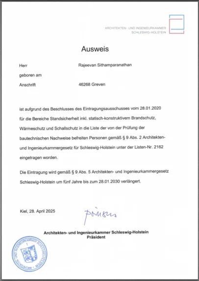 Ausweis-Architekten-und-Ingenieurkammer-Schleswig-Holstein-Sithamparanathan-mit-rand