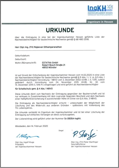 Urkunde-Schallschutz-Ingenieurkammer-Hessen-Sithamparanathan-mit-rand